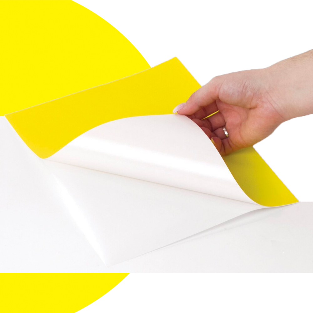 Печать наклеек, печать на самоклеящейся бумаге