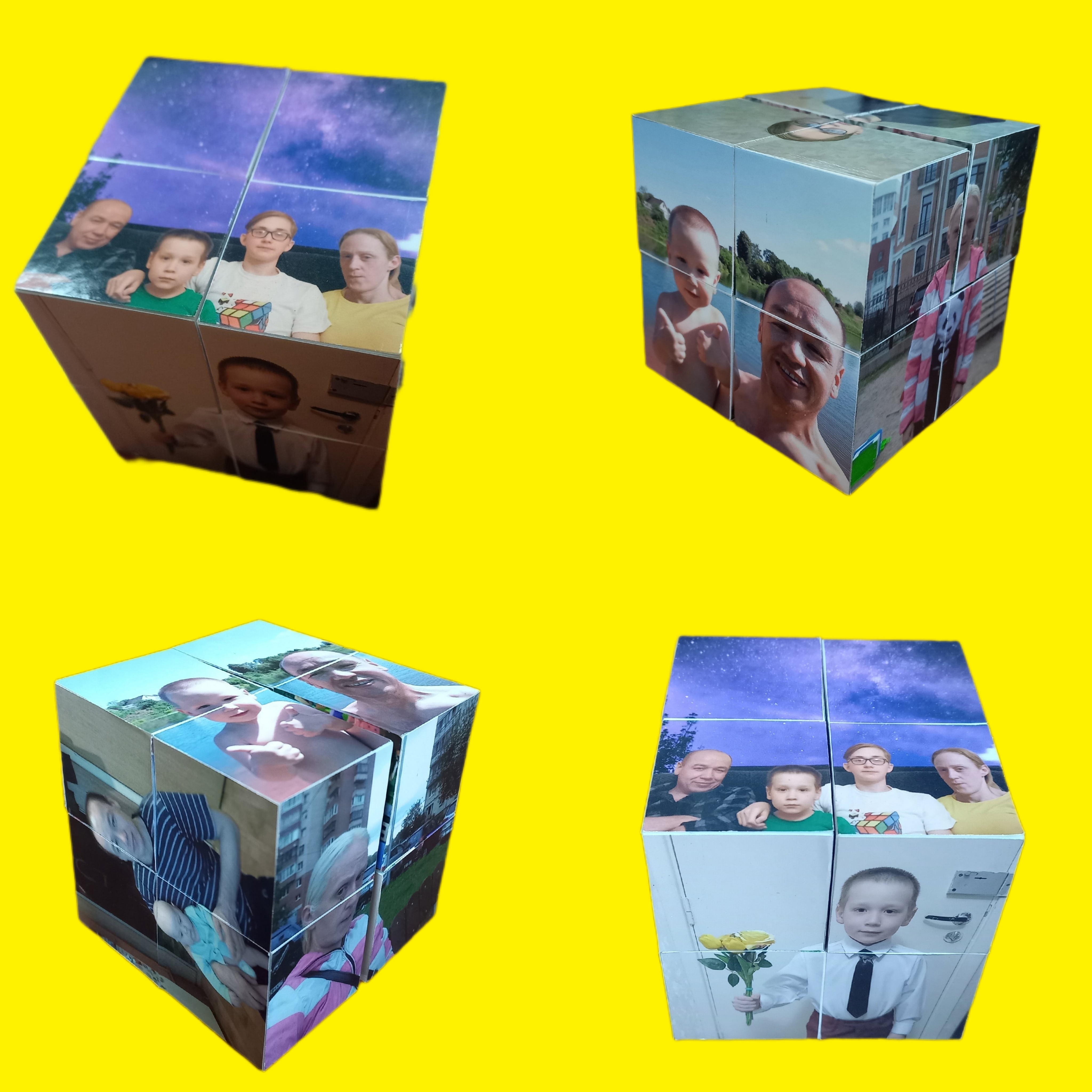 Кубик с фото, фото-кубик