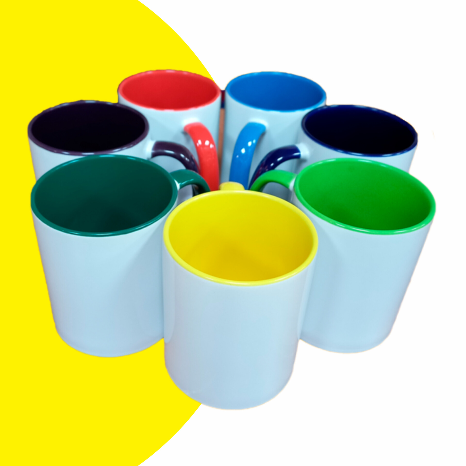 Кружка с фото цветная